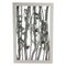Northlight Decorated Standing Birch Branches in Wood Frame Table or Wall Decoration